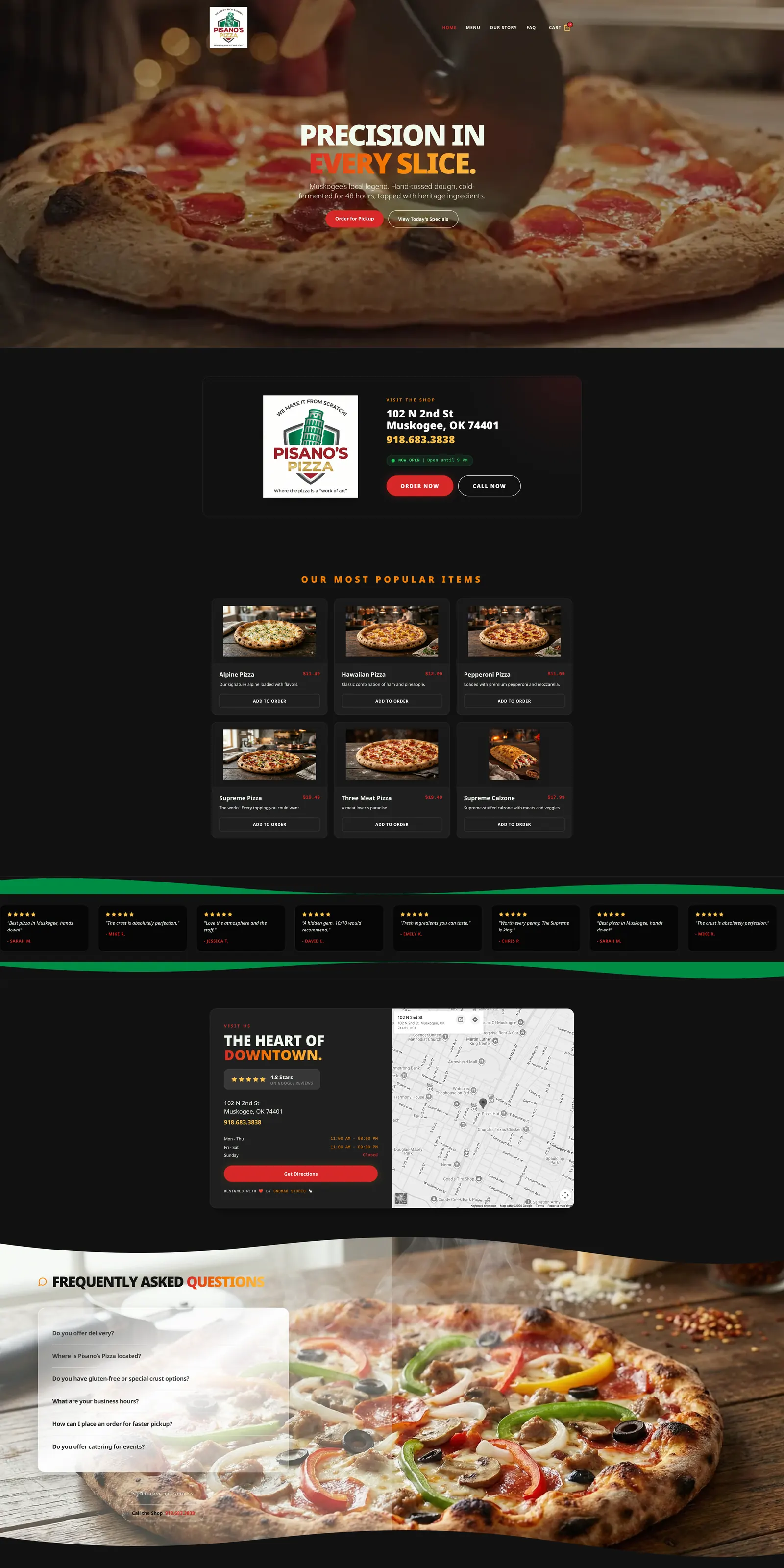 PISANO'S PIZZA